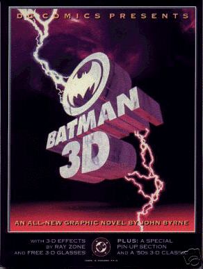 Batman 3-D book