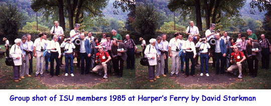 Group shot of 1985 ISU 3-D Photographers by David Starkman