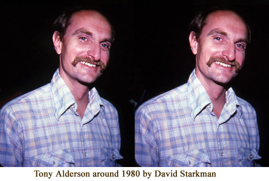 Portrait of Tony Alderson by David Starkman