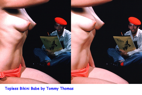 Topless Bikini Baby by Tommy Thomas