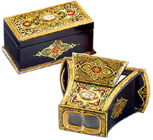 Spectacular hand painted & inlaid viewers