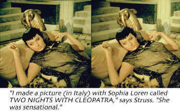 Sophia Loren in 3-D as Cleopatra