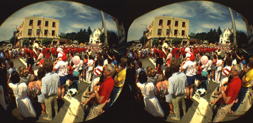 LEEP image of 4th of July parade by Paul Wing