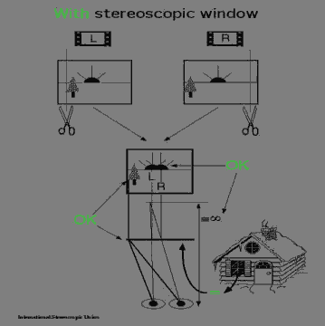 With Stereoscopic Window