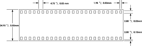 Standard 35 mm film dimensions