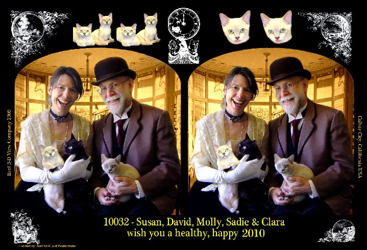 Susan & David wishing you a lot of fun in 3D!