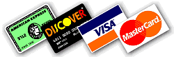 Yes, we accept American Express, Discover, JCB, VISA and MasterCard!