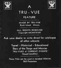 Tru-Vue cell